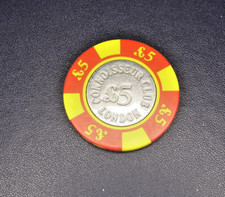 Connoisseur Club Casino London United Kingdom UK £5 Chip (13)