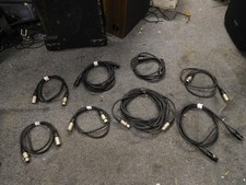 8 x NEUTRIK  XLR - XLR Cables