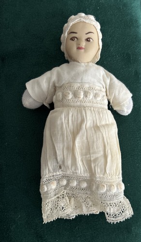 Vintage antique doll cotton - vintage/antique,