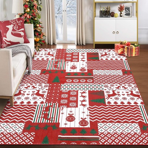 Large christmas rug for living - rug,