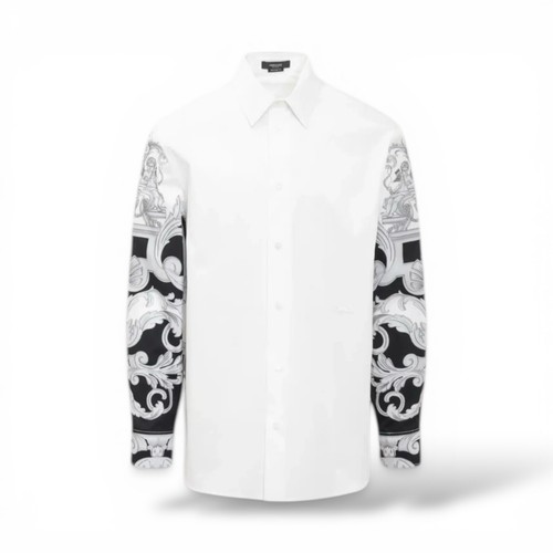 Versace baroque printed - printed, shirt