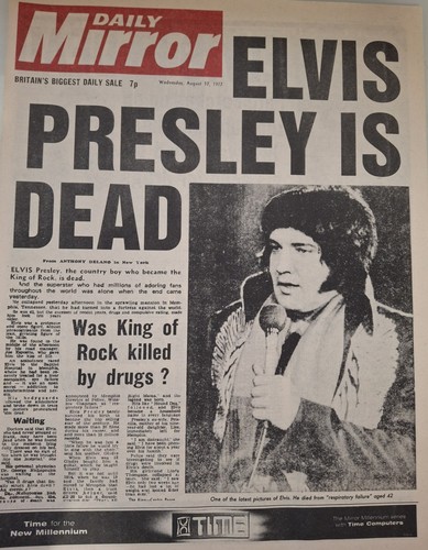Elvis presley dead daily - presley, is