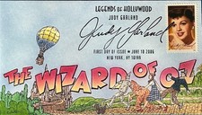  Art Plus by David Peterman 4077 Judy Garland Autograph Cancel 