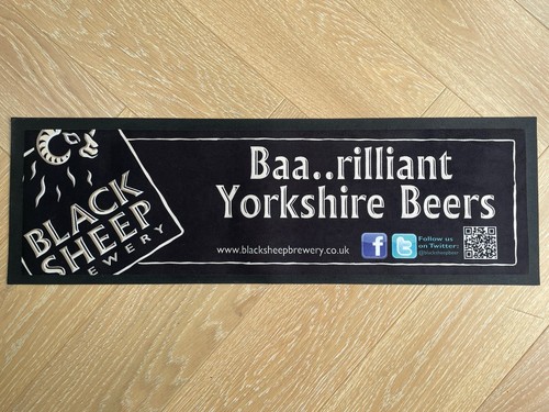 Black sheep brewery bar mat - sheep,