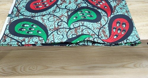233 african fabric 6 yards - .african,