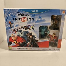 Disney Infinity Wii U Starter Pack Sully Mr Incredible Capn Jack UK PAL sealed