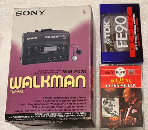 Sony fx28 walkman cassette - wm-fx28,