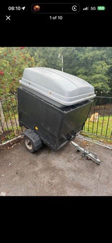 Trailer for sale with roof - , box