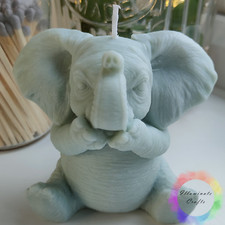Nala Elephant Gray Handmade
