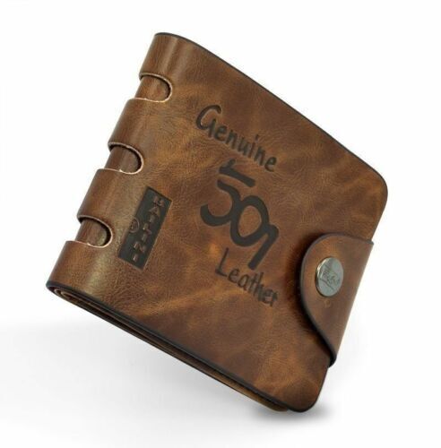Designer mens leather wallet - designer,