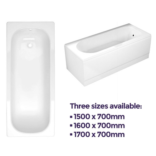 Standard bath tub round single - standard,
