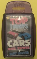 TOP TRUMPS CARS GIRL POWER V BOY RACER