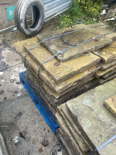 York stone flags paving - flags,