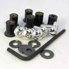 Yamaha FZR250R 1989-1994 Silver Aluminium 6 Bolt Screen Kit