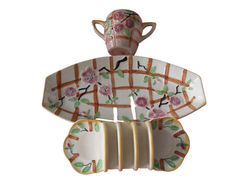 Pieces avon ware - avon, pottery