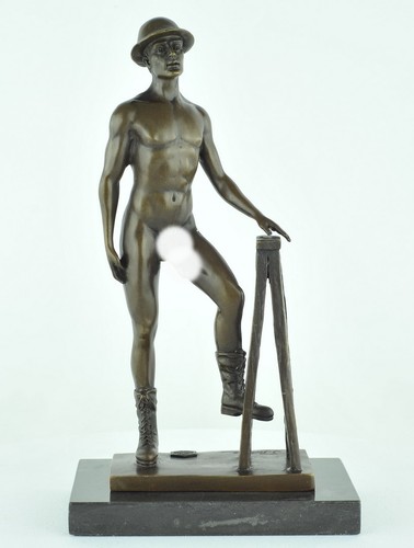 Statue athlete sexy art - statue, deco