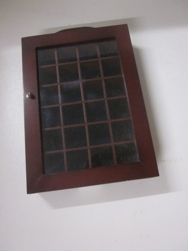 Wooden thimbles display - wooden,