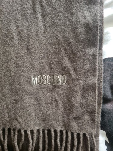 Moschino merino wool tasseled - moschino,