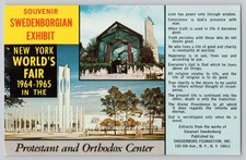 New York World's Fair 1964 Souvenir Swedenborgian Exhibit