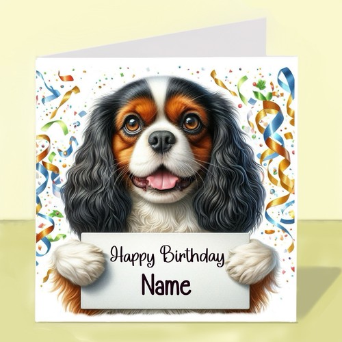 Personalised cavalier king - cavalier,