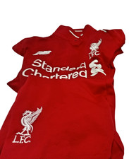 New Balance 2018-2019 Liverpool KIds Home Kit Size 24 Top & Shorts Football