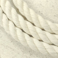 18 mm thick Premium Quality Natural Soft Cotton Rope Cord Twisted Twine Macrame