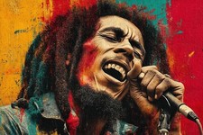 BOB MARLEY CANVAS PICTURE