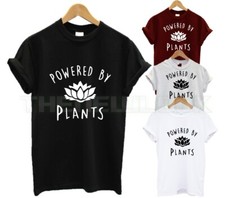POWERED BY PLANTS T SHIRT