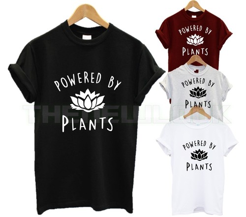 Powered plants shirt - plants, t