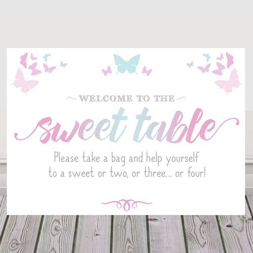 Butterfly sweet table candy - butterfly,