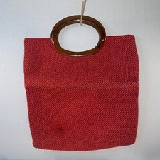 Vintage Red Woven 1940’s