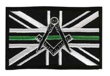 Masonic without G Thin Green