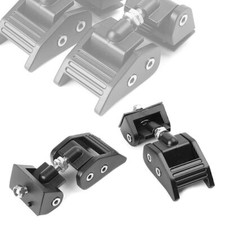 Locking Hood Catch Latches Kit w/Keys fit Jeep Wrangler JK & Unlimited 2007 - 15