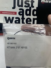 MARES SCUBA SERVICE KIT 2ND STAGE ABYSS 46186160 NEW AH