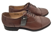 Mens Samuel Windsor Handmade Oxford Shoes Size 10