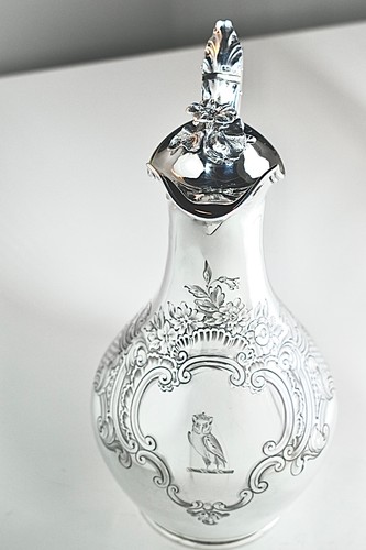 Sterling silver wine ewer - sterling,
