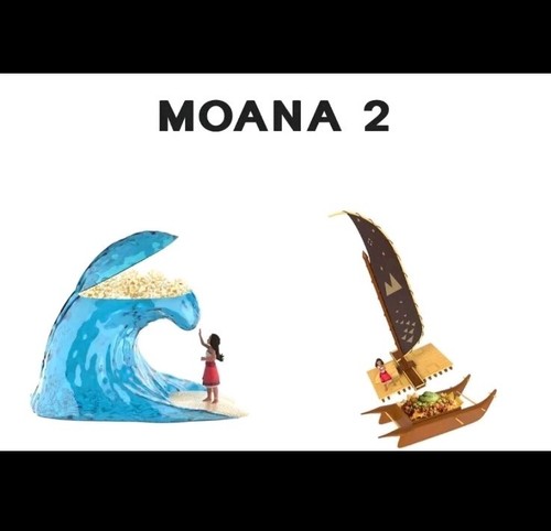 Moana wave popcorn - moana,