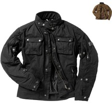 Black Pendle CE Class AA Wax Motorcycle Jacket For Bike Riding