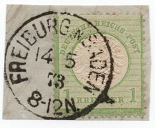 GERMANY 1872 Large Shield 1kr