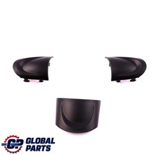 Mini Cooper One R55 R56 Sport Steering  Wheel Three Spoke Cover Trim Set Black