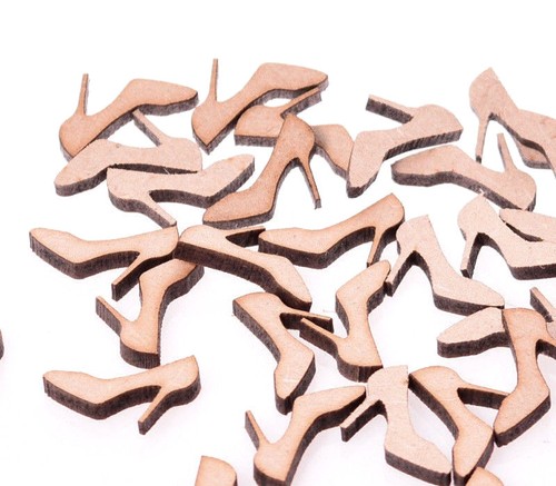 Wooden stiletto shapes - x,