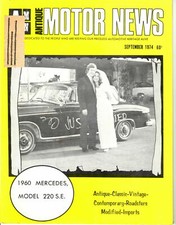 1960 MERCEDES, MODEL 220 S.E