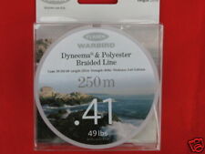 49lb BRAID DYNEEMA & POLYESTER LINE .41mm FLADEN 250m
