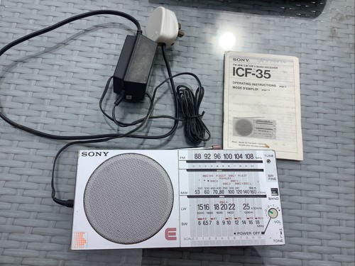 Sony icf vintage - icf-35, portable