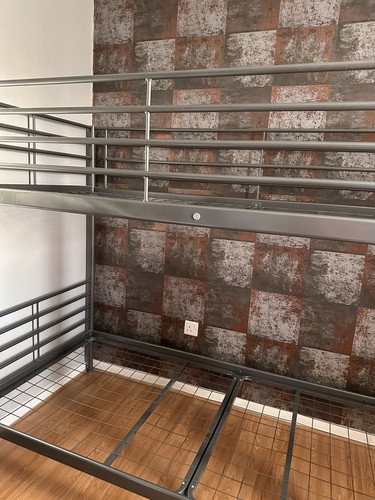 Ikea svarta metal - bunk, bed