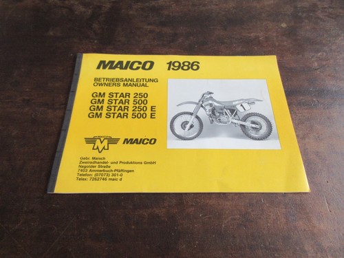 Maico start 250 500 250e - start,