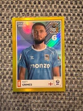 EFL Gold Parallel stickers