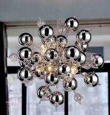 Chrome Ball Sputnik Chandelier