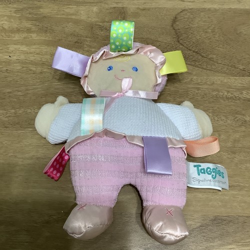 Taggies first doll pink rag - doll,