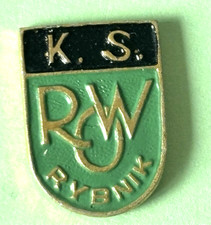 ROW  RYBNIK   POLAND   GOLD   SPEEDWAY    BADGE